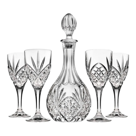 🌟 Godinger Dublin Wine Decanter Set - 24% Lead Crystal - Picture 10 of 13